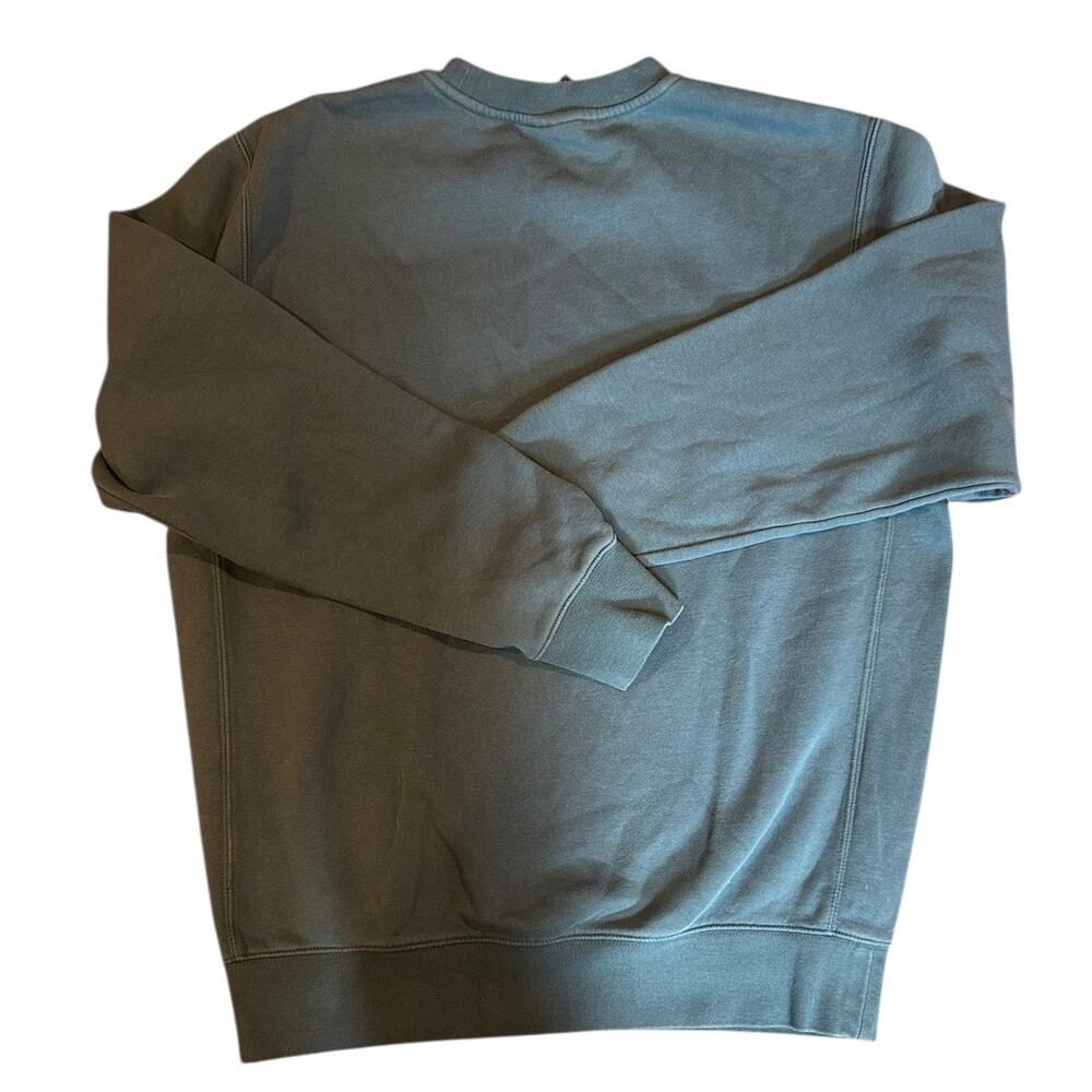 NIKE Swoosh Men's Blue Label Sweatshirt MEDIUM Y2K Vintage Crew Neck - Picture 2 of 9